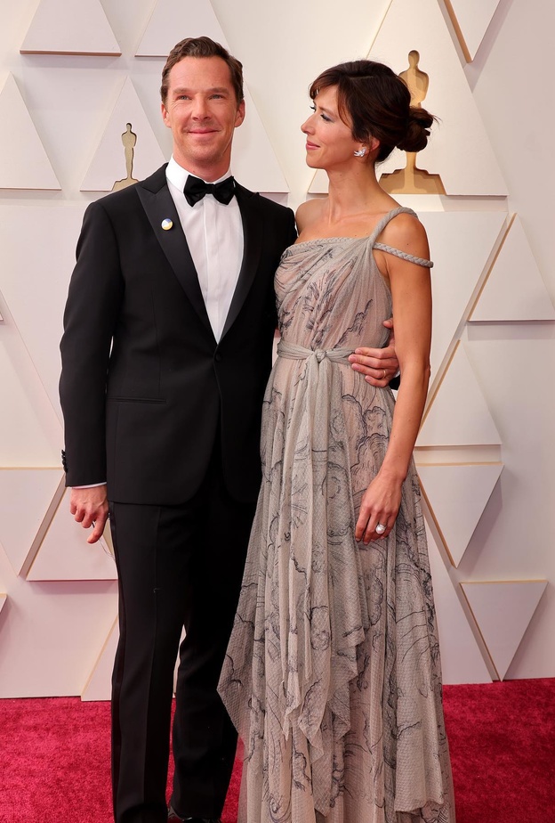 بيندكت كامبرباتش وزوجته