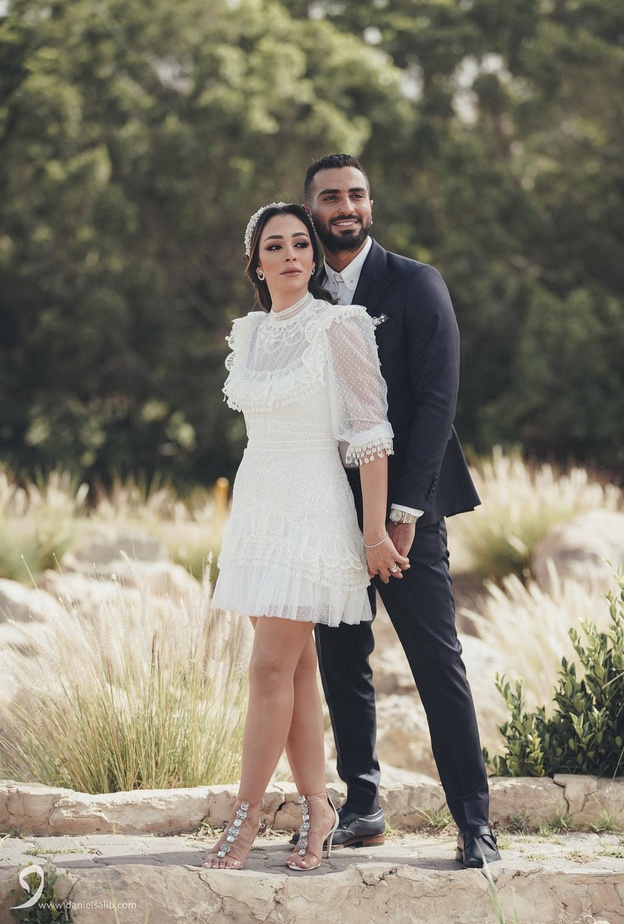 محمد الشرنوبي وراندا رياض