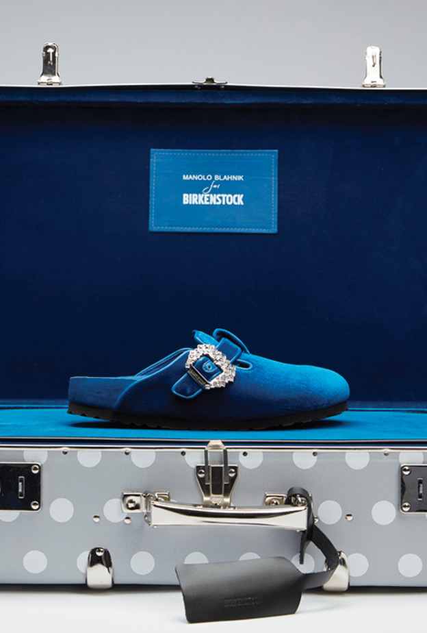 "بيركينشتوك" Birkenstock و"مانولو بلاهنيك" Manolo Blahnik يطلقان تعاونهما المميز