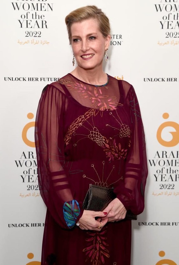 كونتيسة وسكس في حفل توزيع جوائز المرأة العربية لعام 2022