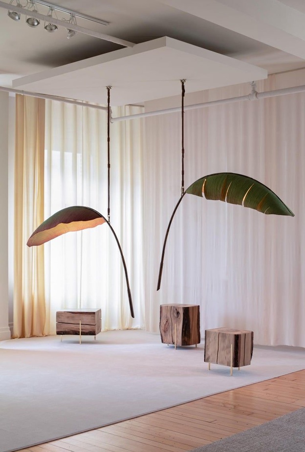 إنارة مصممة بأشكال مستوحاة من الطبيعة