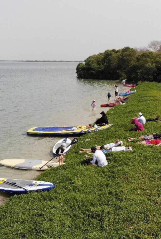 شاطىء القرم- المصدر وام