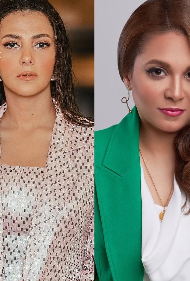 دنيا سمير غانم ورحمة احمد 