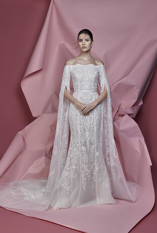 قصة ملوكية لفستان زفاف رامي العلي