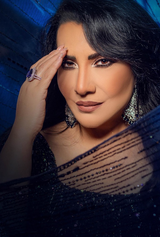 مجوهرات الفنانة هدى حسين- الصورة لخبير التجميل والمصوّر الفوتوغرافي Mohamed Almahmeed