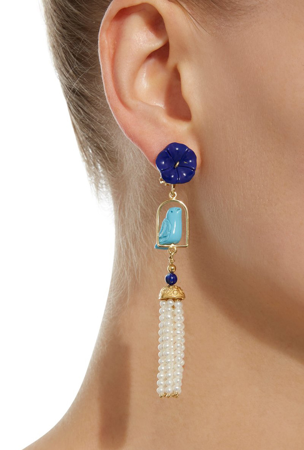 موديلات أقراط متدلية راقية لأناقتك في مناسبات رمضان 2022