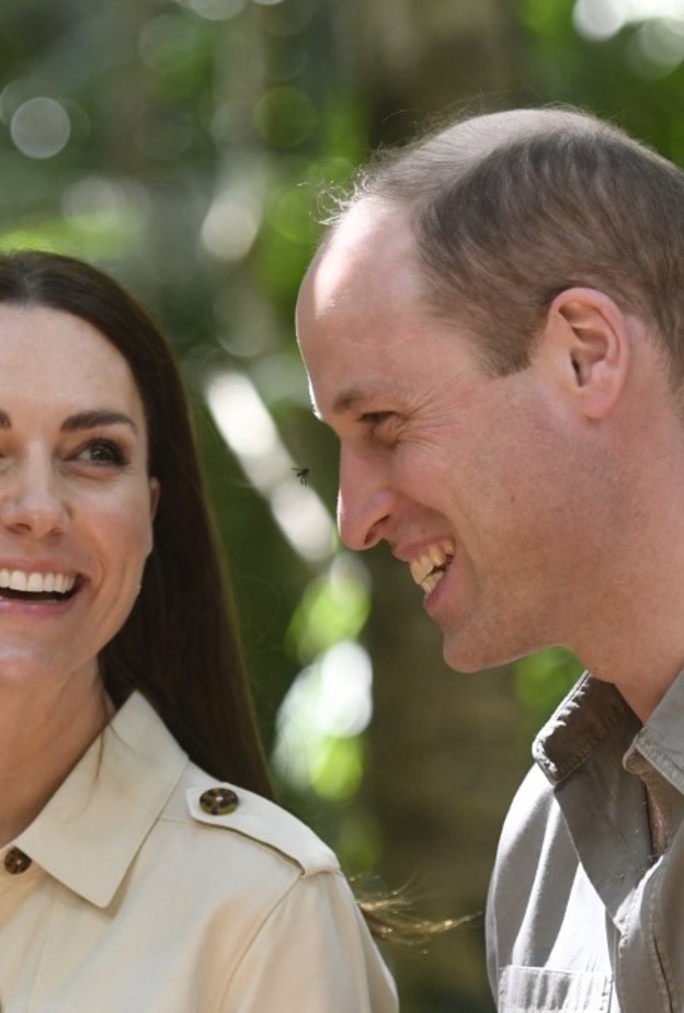 صور جديدة للأمير ويليام وكيت ميدلتون في مياه البحر الكاريبي