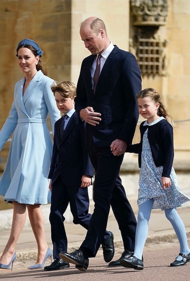 دوقة كامبريدج وأسرتها خلال عيد الفصح