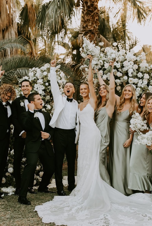 حفل زفاف عارضة أزياء فيكتوريا سيكريت جوزفين سكريفر