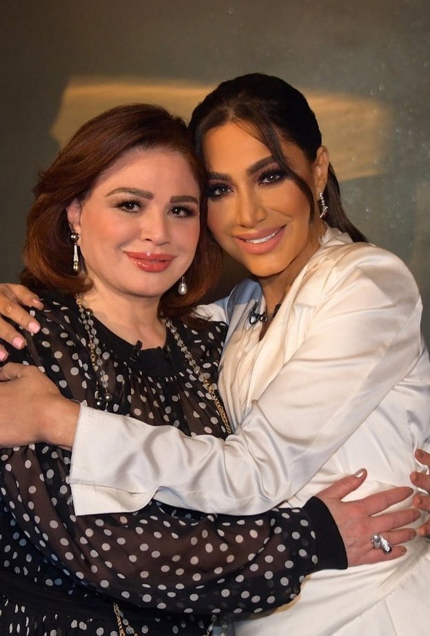 بسمة وهبة وإلهام شاهين