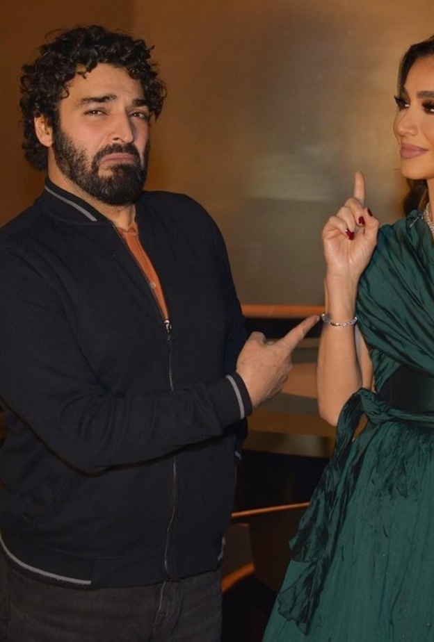 حميد الشاعري وبسمة وهبة