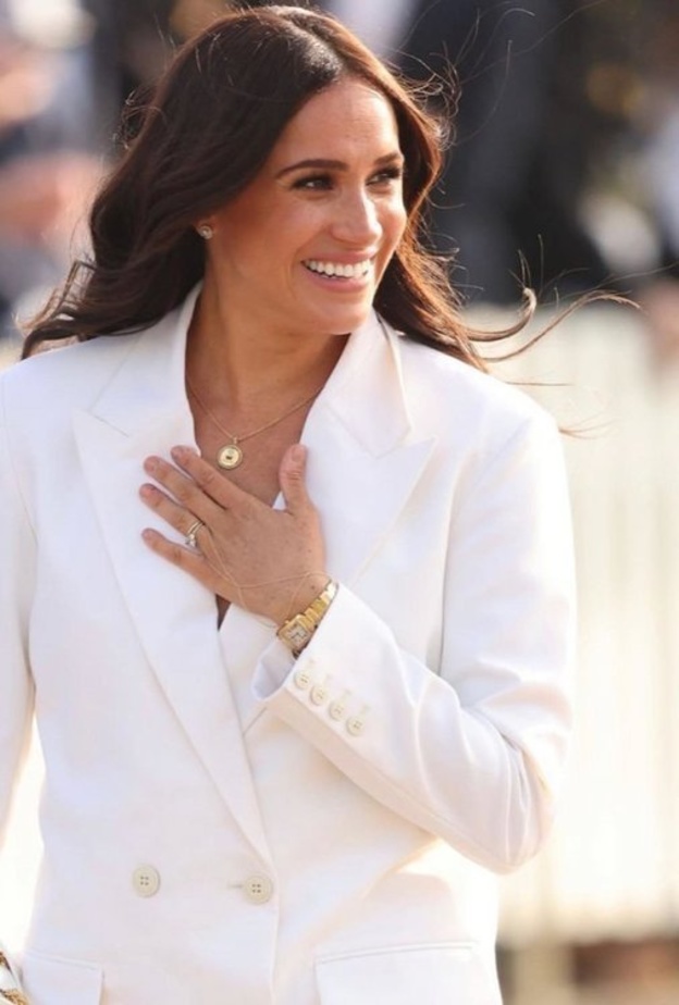ميغان ماركل Meghan Markle تتألق بمجوهرات تزيد قيمتها عن 300 ألف جنيه إسترليني