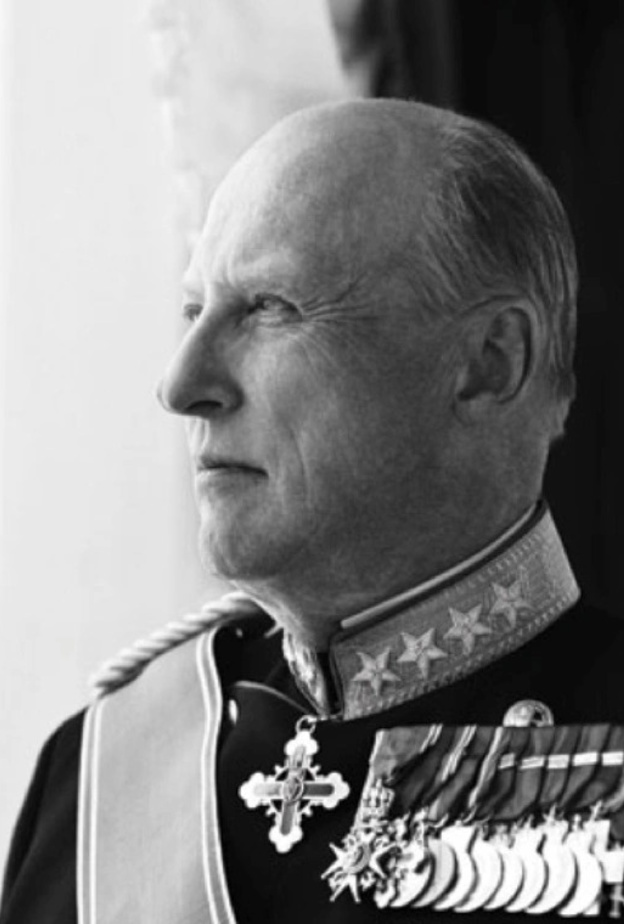 الملك هارالد في حفل تضامن مع أوكرانيا