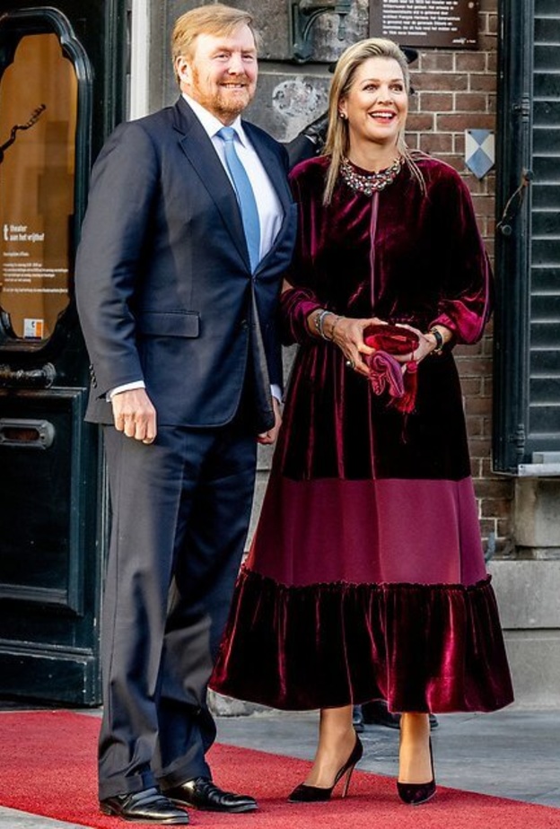 ملك وملكة هولندا في حفل يوم الملك لعام 2022 في ماسترخت