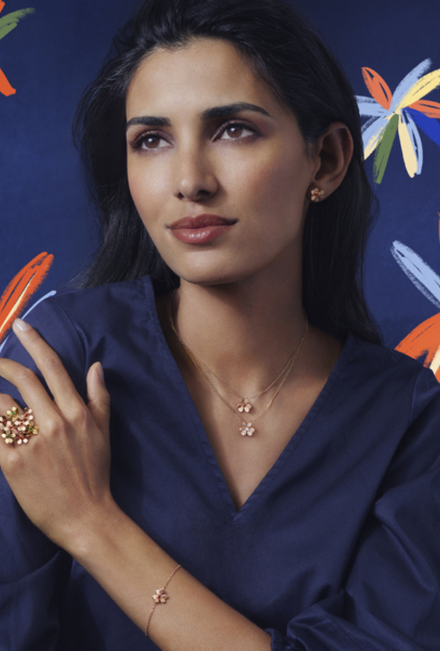 اكتشفي إبداعات مجموعة فريفول الجديدة التي تردد أصداء الطبيعة الحيوية من دار فان كليف