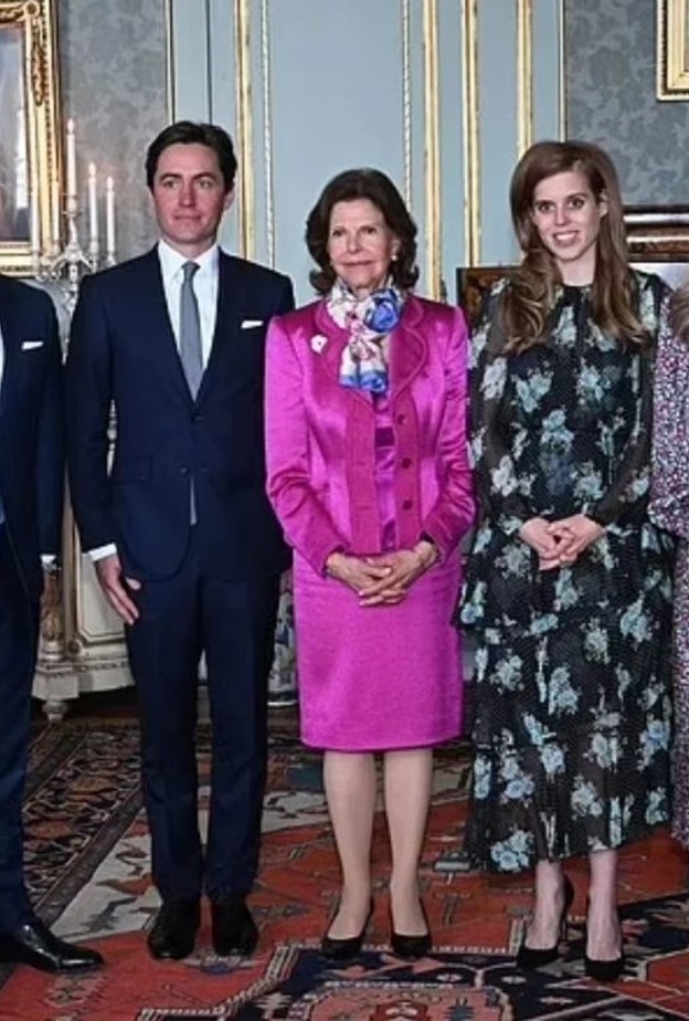 الأمير كارل فيليب يثني على تفاني الأميرة بياتريس 