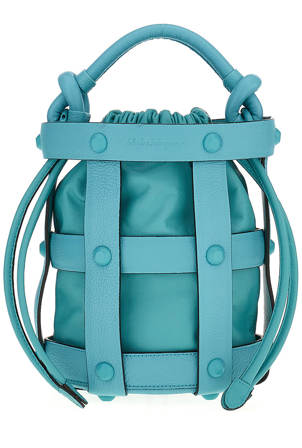 حقيبة FERRAGAMO CAGE الحقيبة الأيقونية الجديدة لربيع وصيف 2022