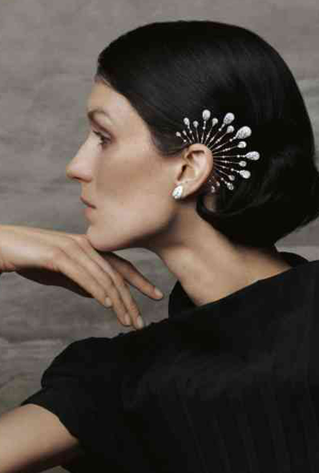 أجمل موديلات أقراط فاخرة لبريق ساحر في سهرات العيد