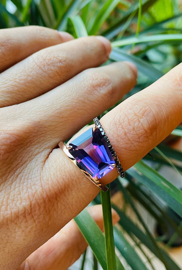 أروع الخواتم ذات الحلقة المزدوجة