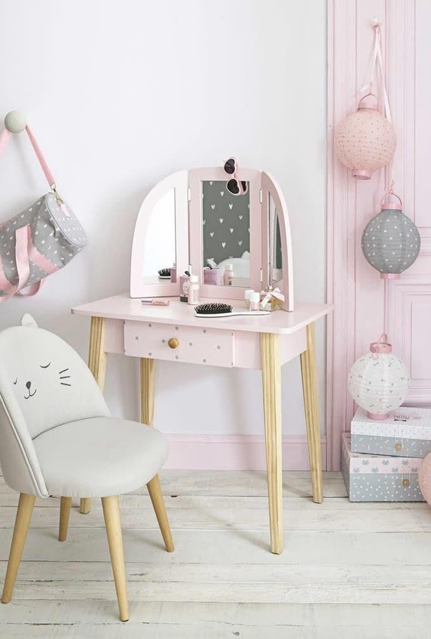 اكسسوارات ملونة بالوردي الباستيل لغرف أطفال مميزة