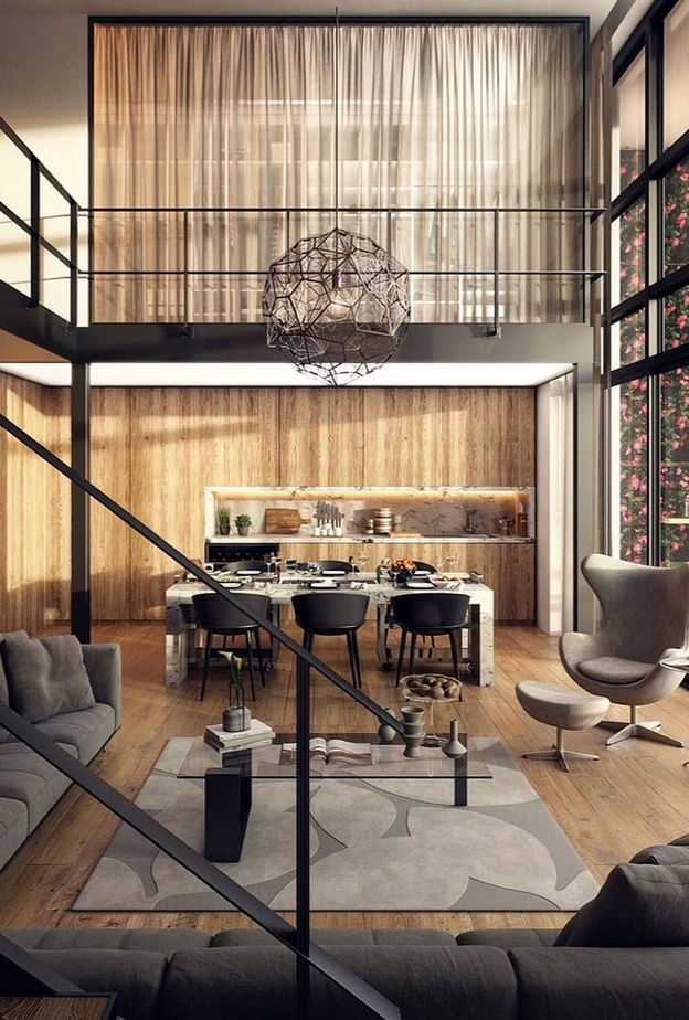 الإنارة الطبيعية في المخطط المفتوح