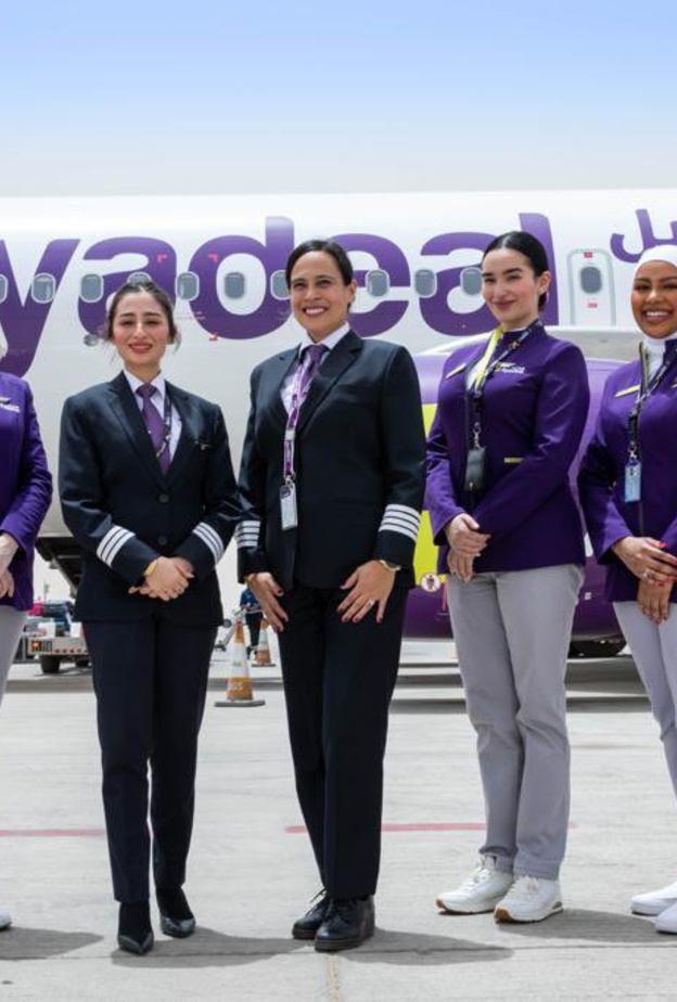 حدث تاريخي للطيران السعودي.. تشغيل أول رحلة في سماء المملكة بطاقم نسائي بالكامل