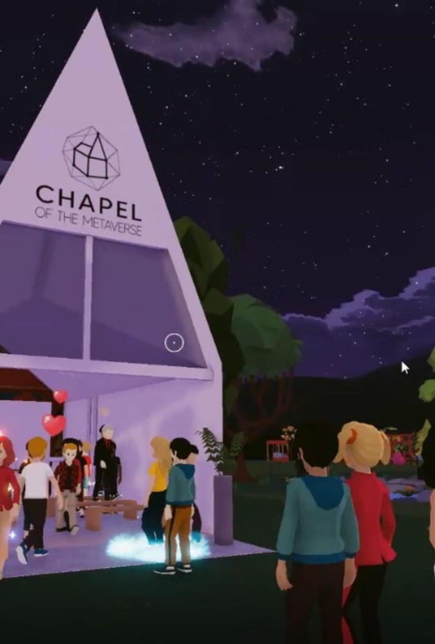 زوجان في دبي يعقدان قرانهما في عالم ميتافيرس الافتراضي بواسطة The National News