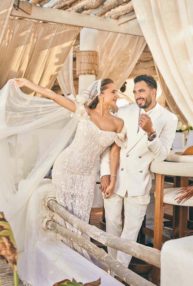 فساتين زفاف من المشاهير انستقرام@nellykarim_official