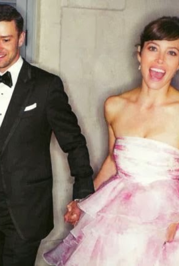 فستان زفاف جيسيكا بيل Jessica Biel وجاستين تيمبرليك Justin Timberlake