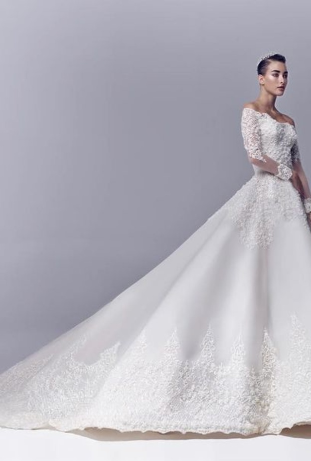 فستان زفاف من المصممة مشاعل الفارس