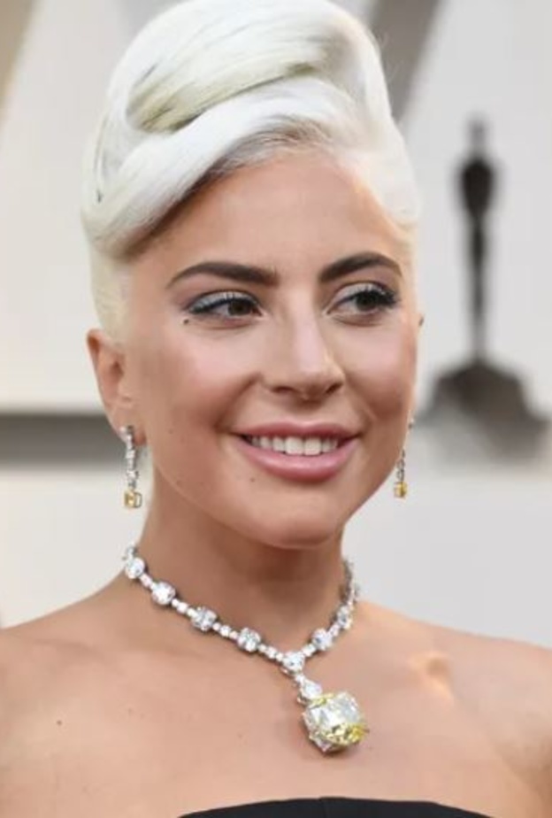 ليدي غاغا في حفل توزيع جوائز الأوسكار في العام 2019