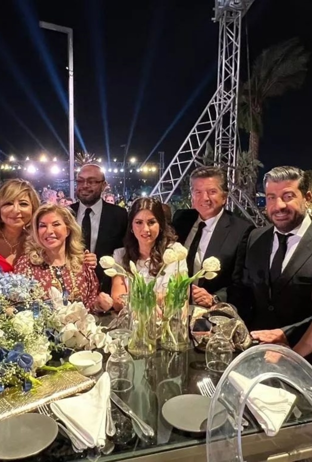 حفل زفاف ابنة السيناريست مدحت العدل