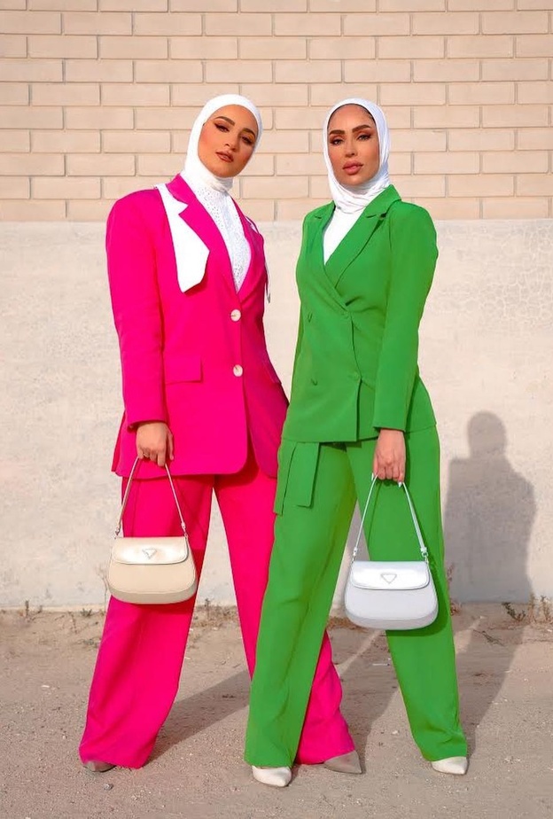 موديلات بدلات للمحجبات لعيد الفطر 2022 بوحي من الفاشينيستا 