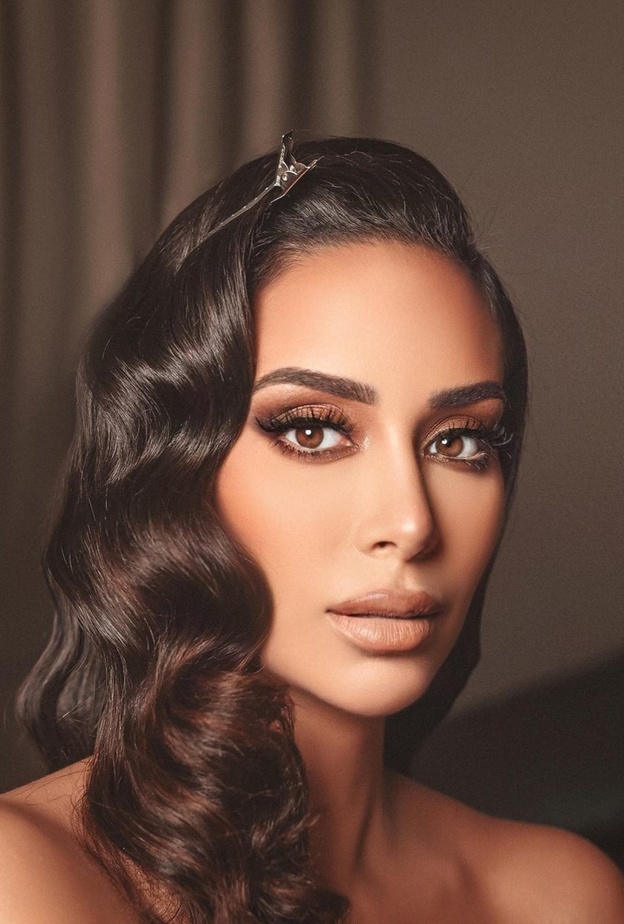 أحدث تسريحات شعر ومكياج بسنت شوقي بمناسبة حفل زواجها