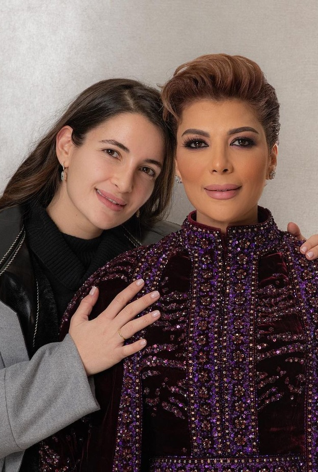 عائلة أصالة نصري تحتفل بعيد ميلادها ورسالة مؤثرة من ابنتها شام