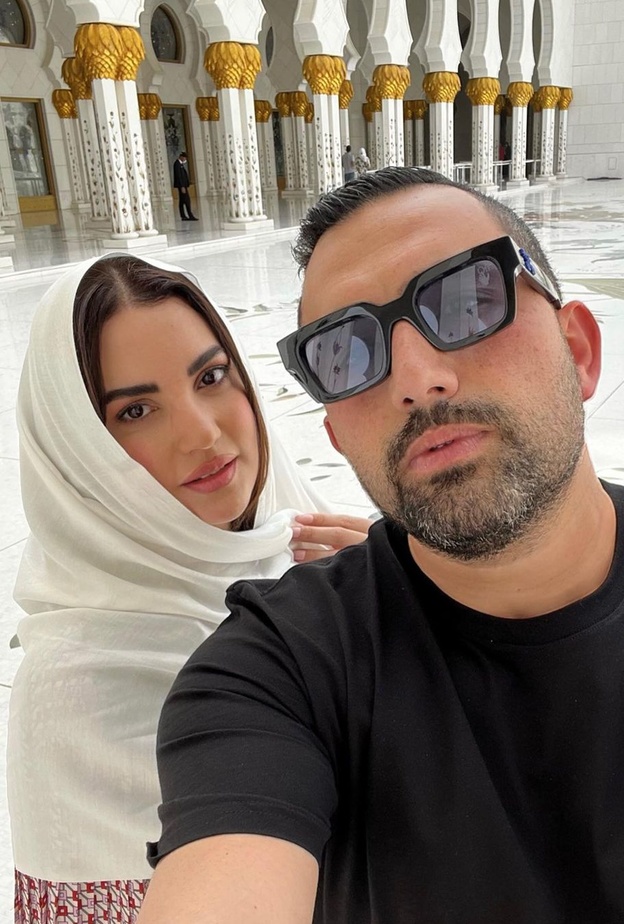 درة وزوجها هاني سعد