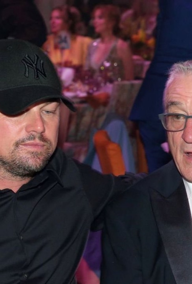 النجم روبرت دي نيرو  وليوناردو دي كابريو