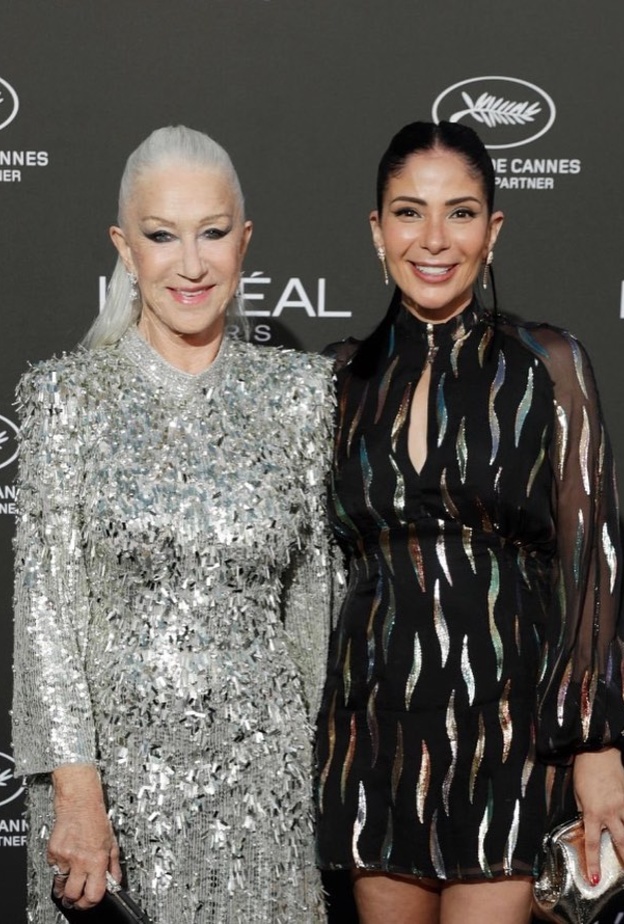 منى زكي وهيلين ميرين