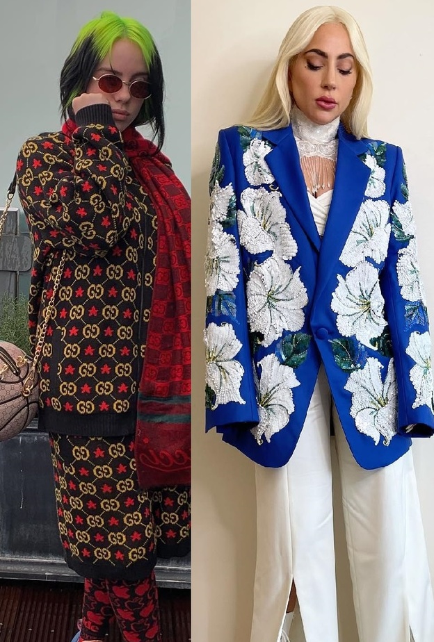 ليدي جاجا وبيلي إيليش