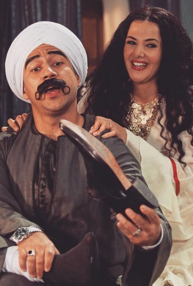 دنيا سمير غانم وأحمد مكي 