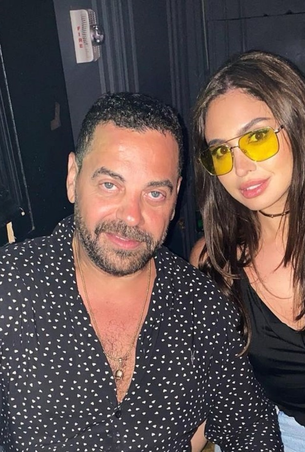 نيكول سعفان وطارق العريان