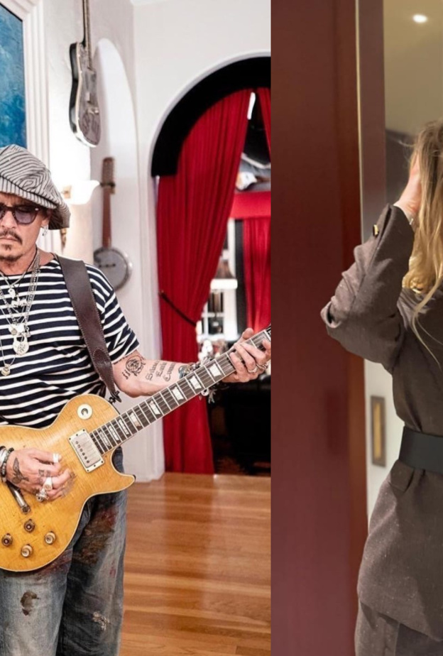 أمبر هيرد وجوني ديب