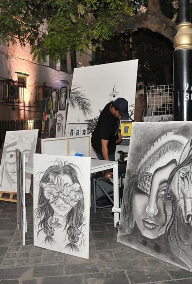 شارع الرسامين.. تجربة ساحرة لعشاق الفن في جدة التاريخية