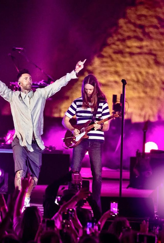 حفل فرقة "Maroon 5"