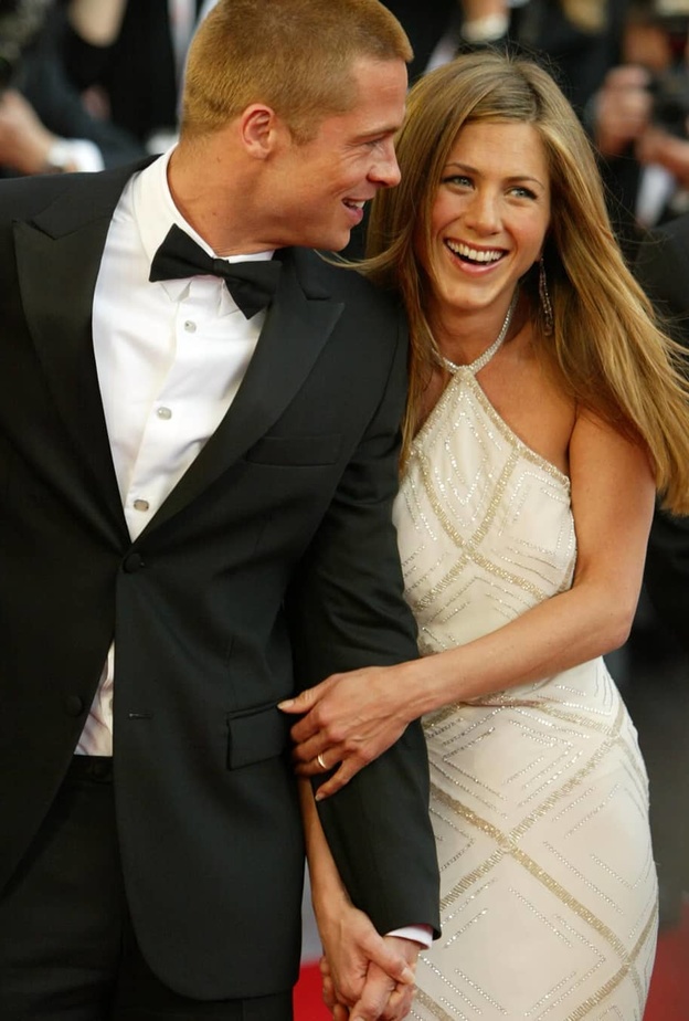 جينيفر أنيستون وبراد بيت