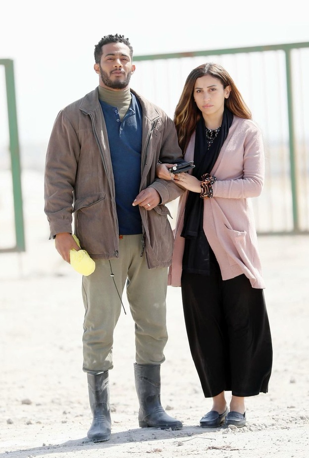 دينا الشربيني ومحمد رمضان