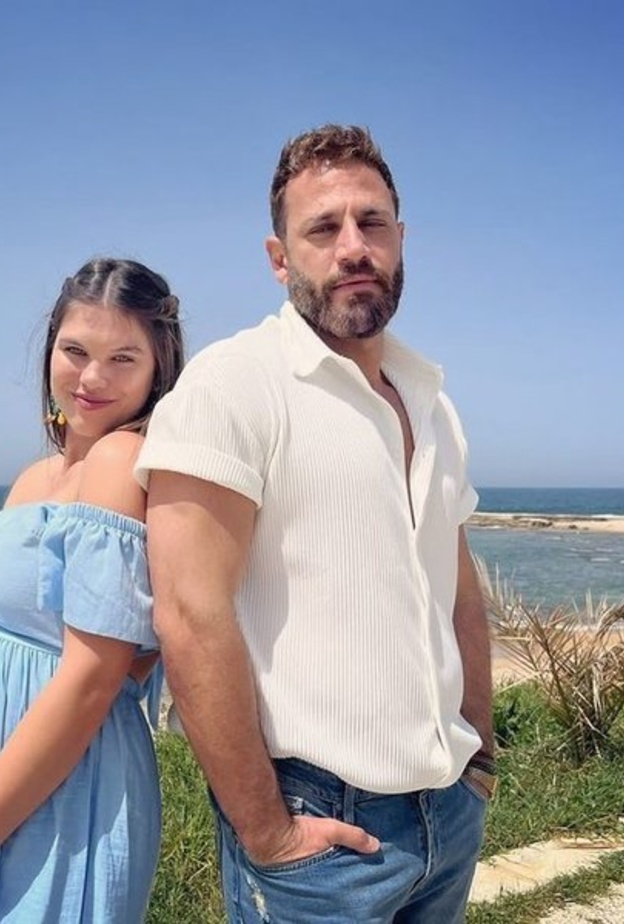 نيقولا معوض وزوجته