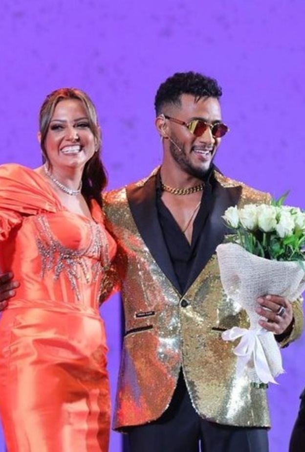 محمد رمضان وبشرى