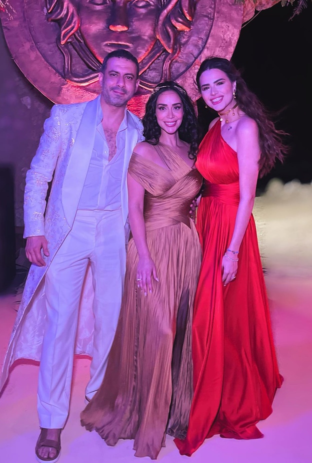 هنادي مهنا ومحمد فراج وبسنت شوقي 