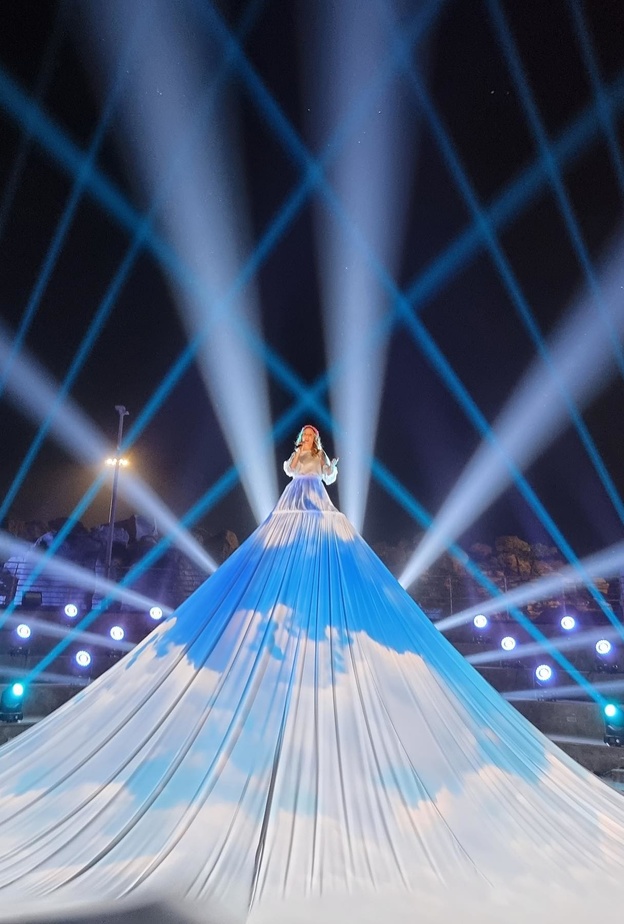 سوسن البهيتي في المهرجان 